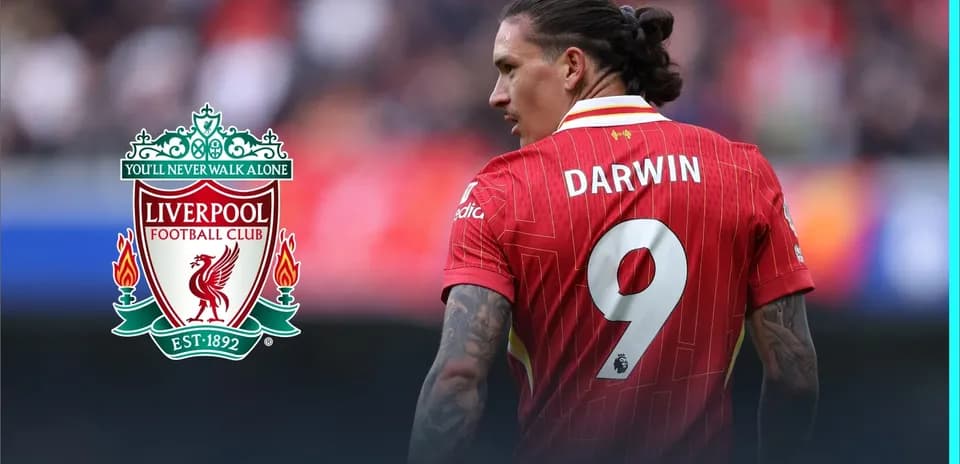 Joueur de Liverpool portant le numéro 9, Darwin
