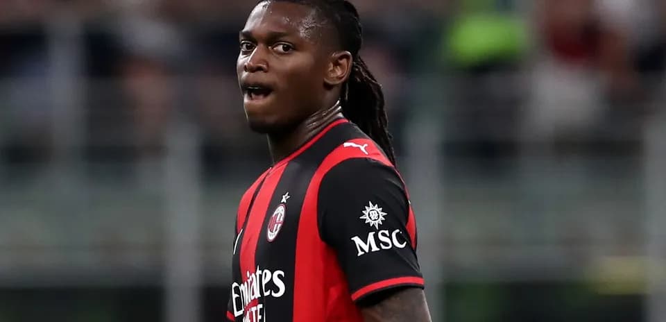 Joueur de l'AC Milan sur le terrain