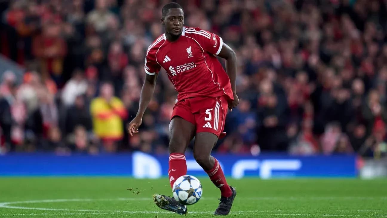 Joueur de Liverpool en action sur le terrain