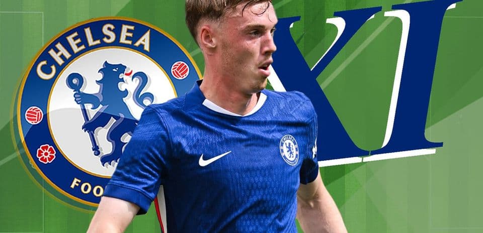 Joueur de Chelsea en action sur le terrain