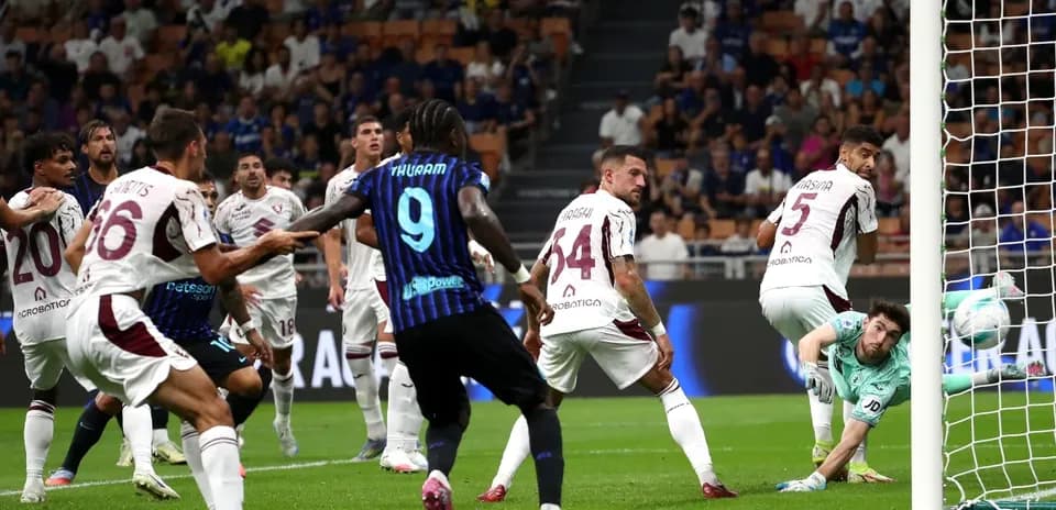 Action de but entre Torino et Inter