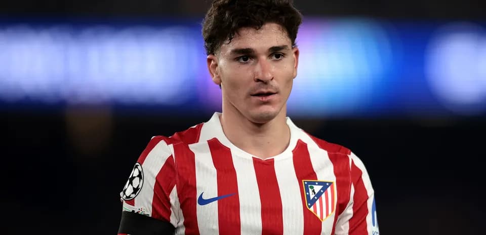 Joueur d'Atlético Madrid en tenue de match