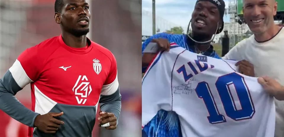 Joueur s'entraînant avec Monaco et rencontre avec Zidane