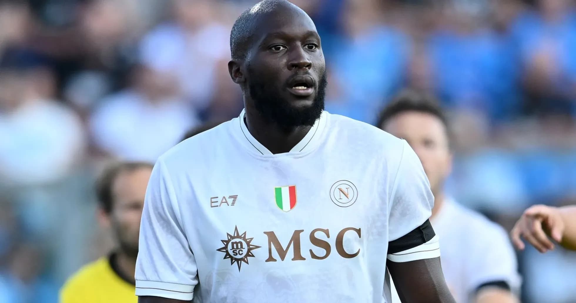 Joueur de Napoli en action sur le terrain