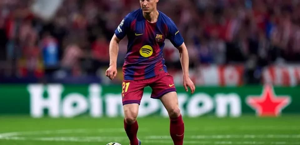 Joueur de Barcelone en action lors d'un match