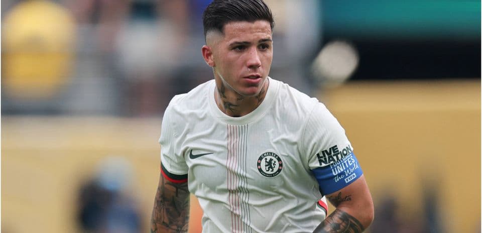 Joueur de Chelsea en action sur le terrain