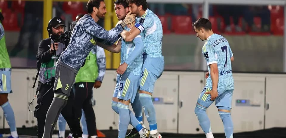 Joueurs de la Juventus célébrant un but