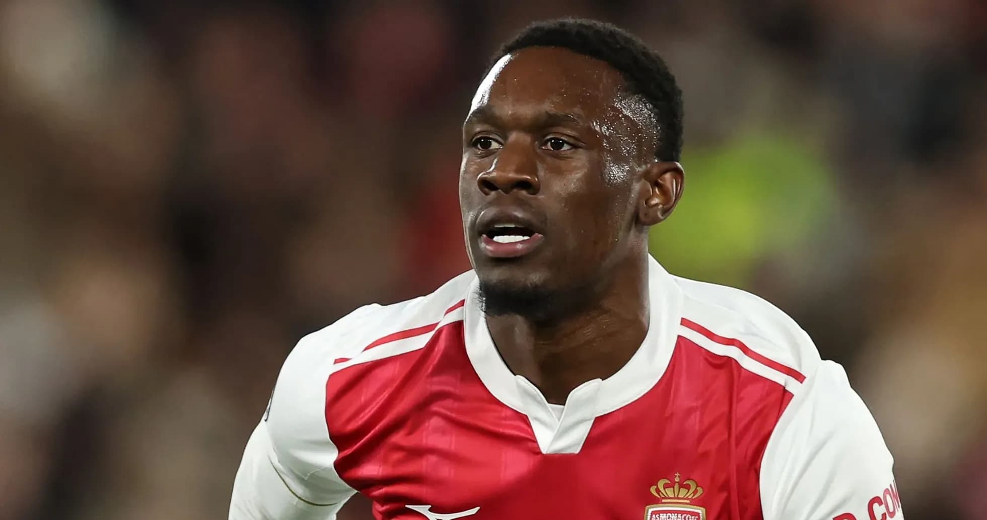 Joueur de l'AS Monaco en action sur le terrain