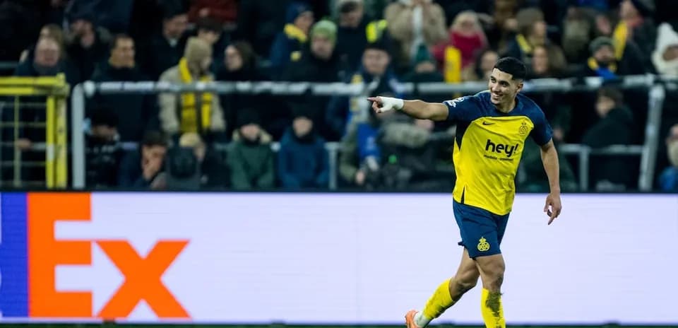 Joueur célébrant un but lors d'un match