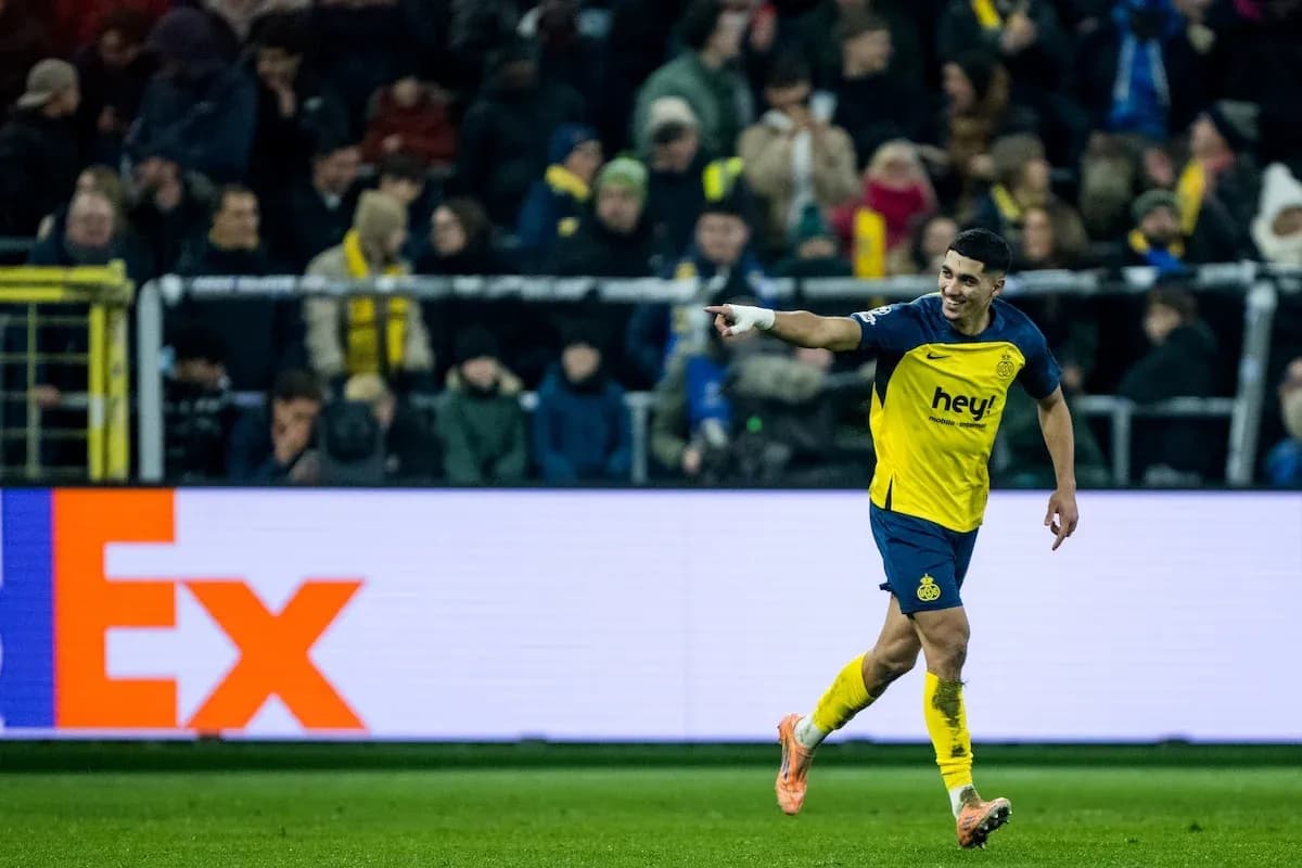 Joueur célébrant un but lors d'un match