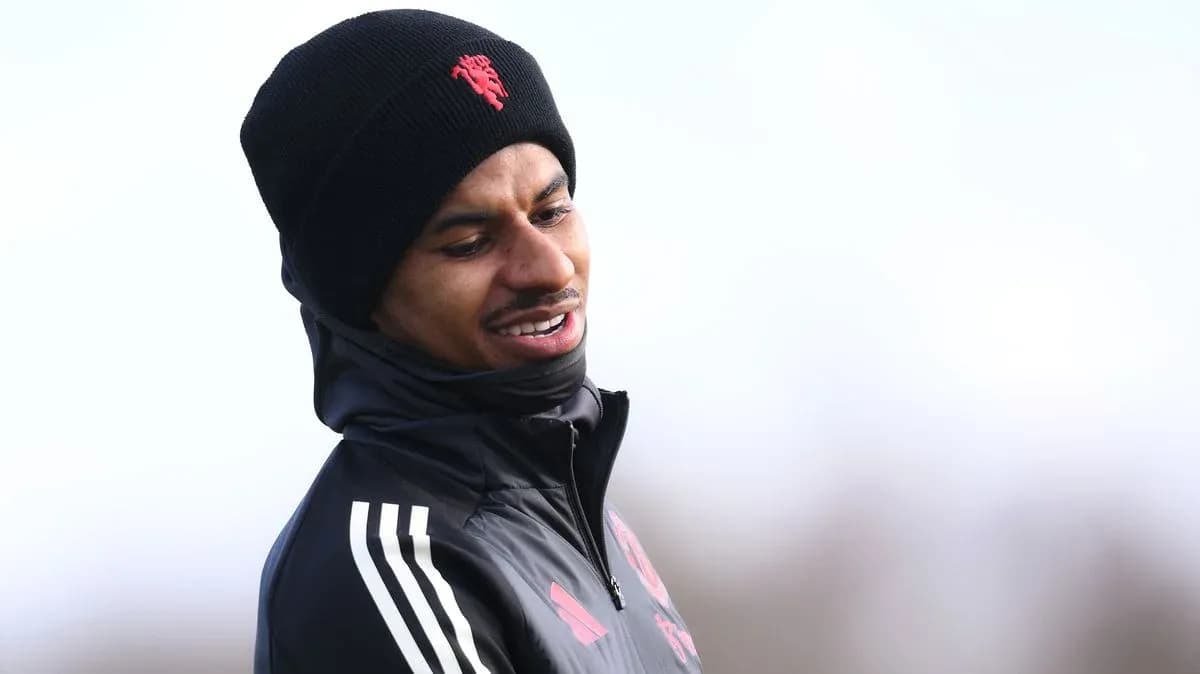 Joueur portant un bonnet lors d'un entraînement