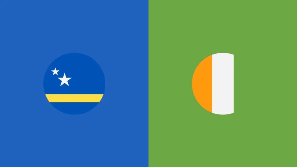 Drapeaux de Curaçao et de la Côte d'Ivoire