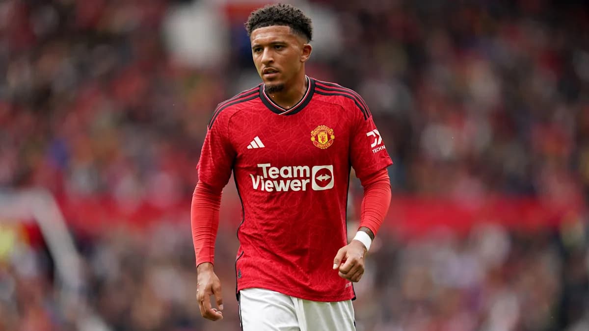 Joueur de Manchester United sur le terrain