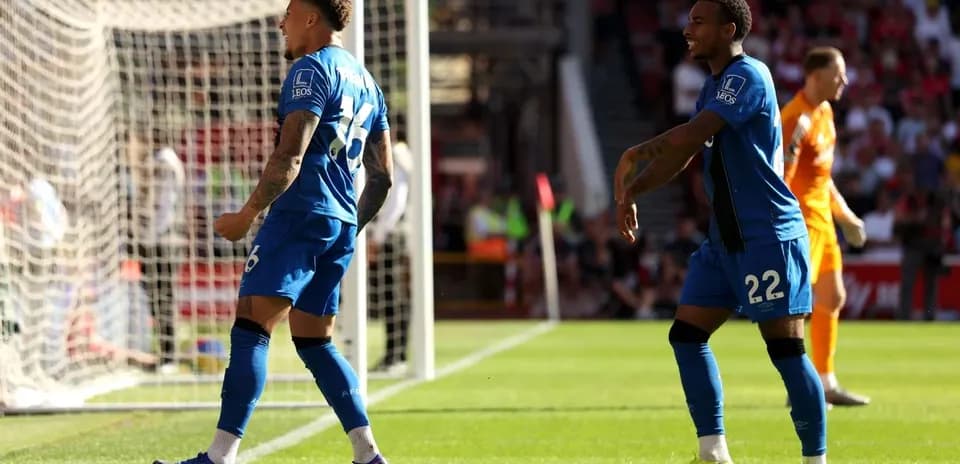 Joueurs de Bournemouth célébrant un but