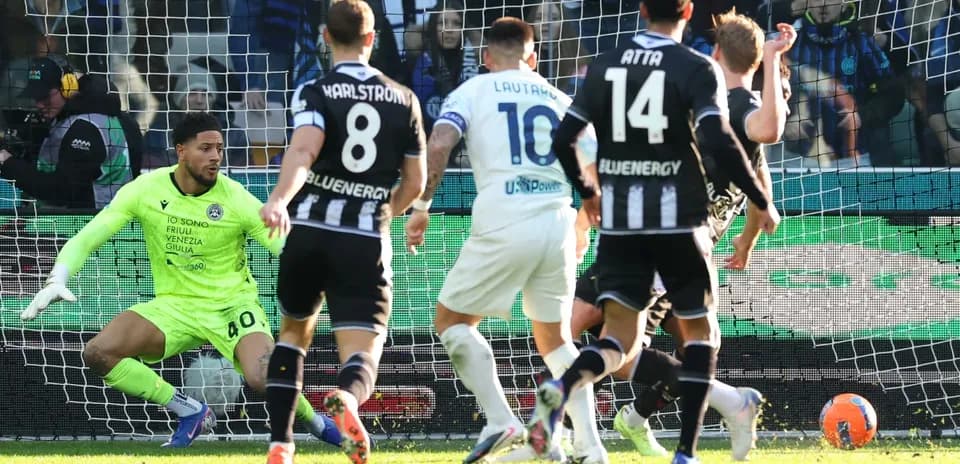 Lautaro marque un but contre Udinese