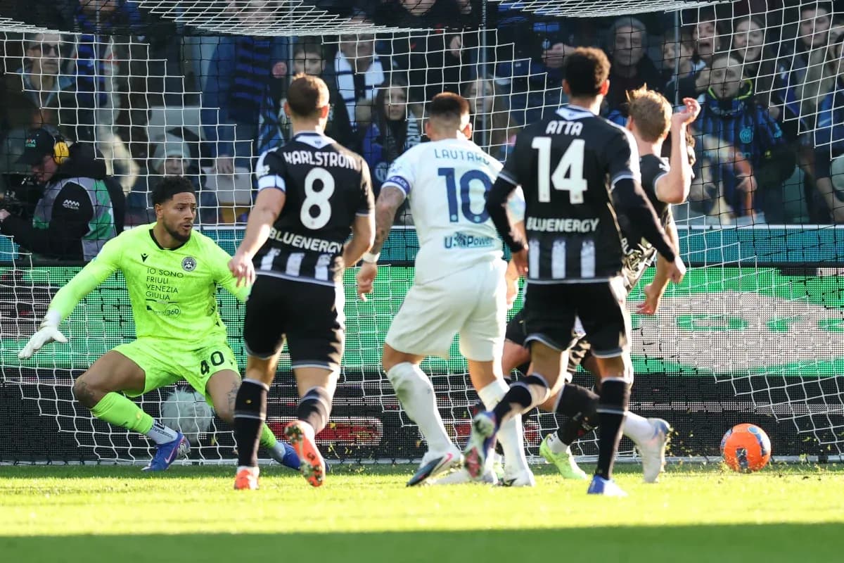 Lautaro marque un but contre Udinese
