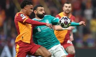 Mohamed Salah en action contre Galatasaray