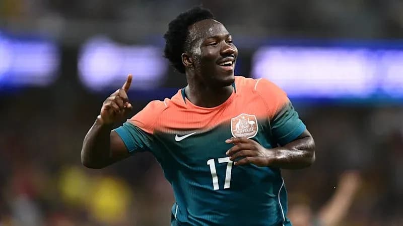 Joueur célébrant un but lors d'un match