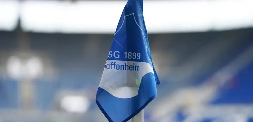 Drapeau de l'équipe TSG 1899 Hoffenheim au stade