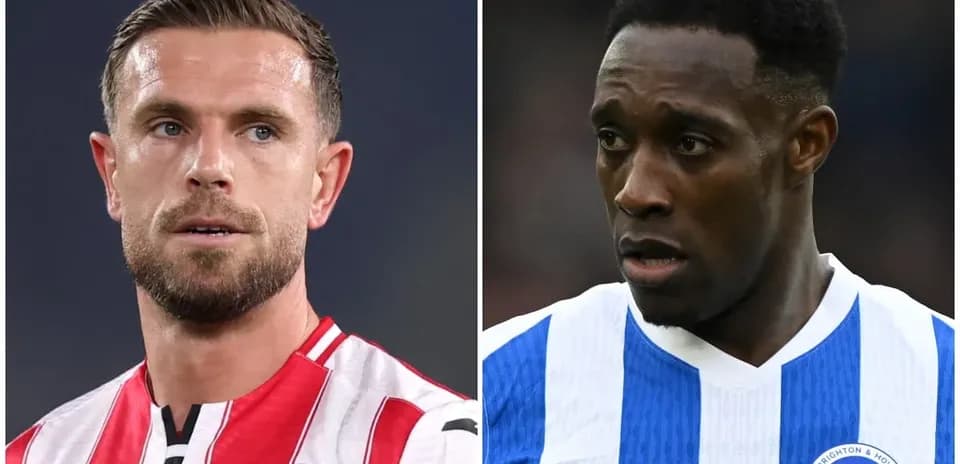 Joueurs de Brentford et Brighton en gros plan