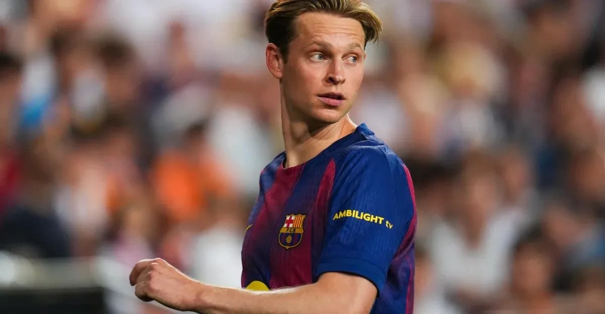 Joueur de Barcelone en action sur le terrain
