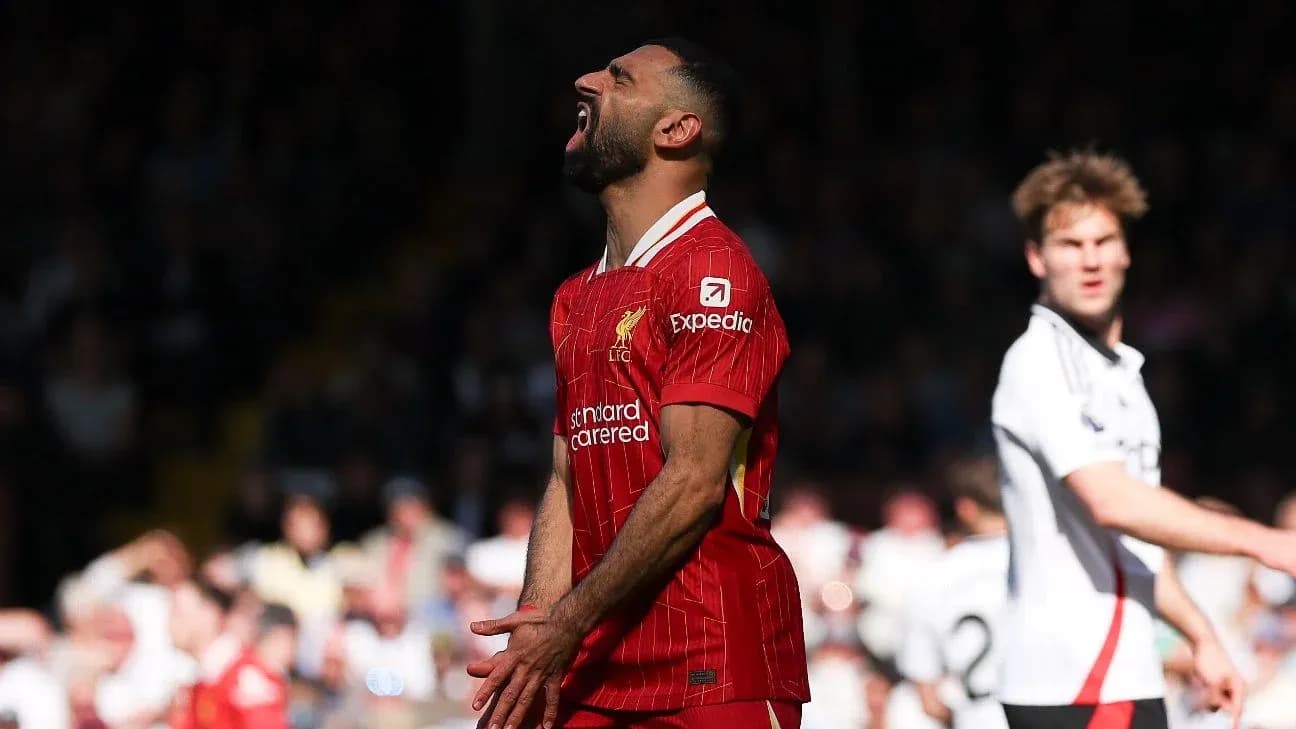 Joueur de Liverpool célébrant un but contre Fulham