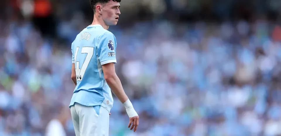 Phil Foden en action sur le terrain