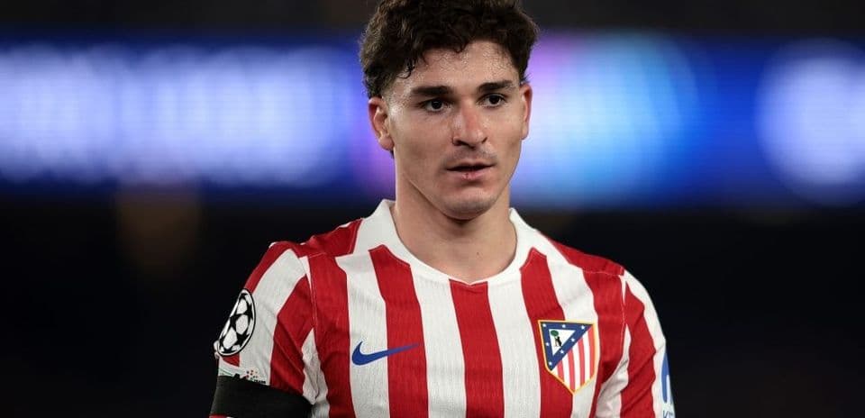 Joueur d'Atlético Madrid en tenue de match