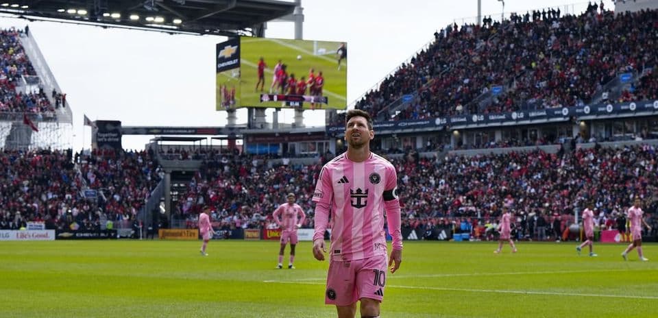 Lionel Messi sur le terrain lors d'un match