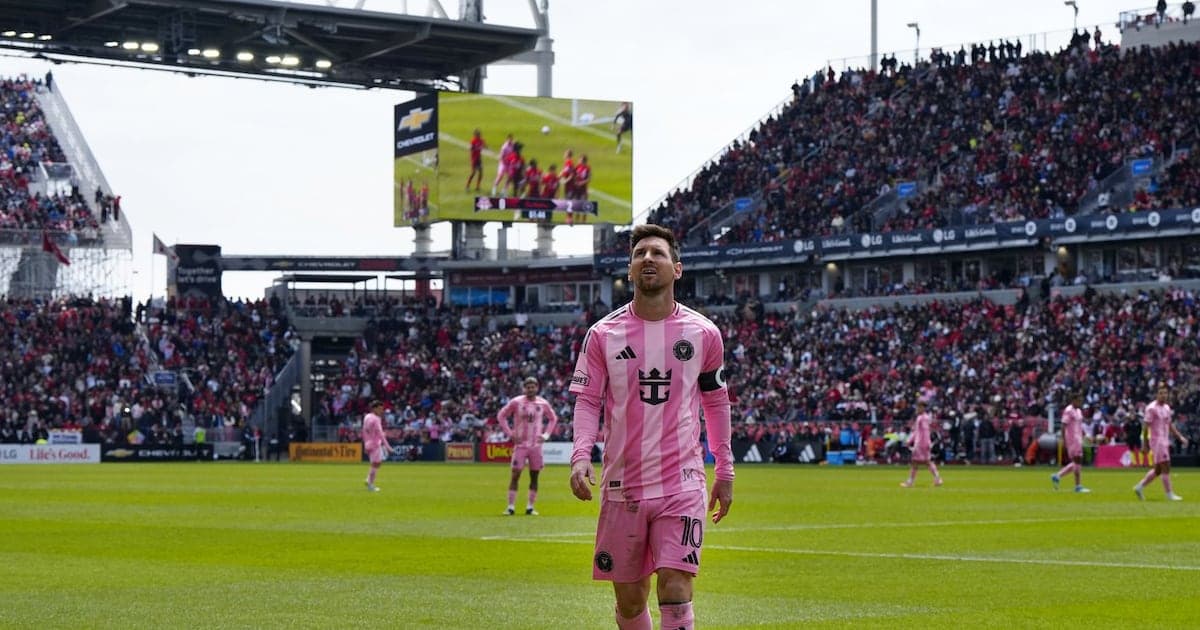 Lionel Messi sur le terrain lors d'un match