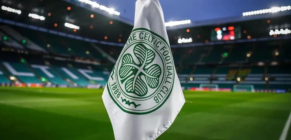 Drapeau du Celtic FC au stade Celtic Park