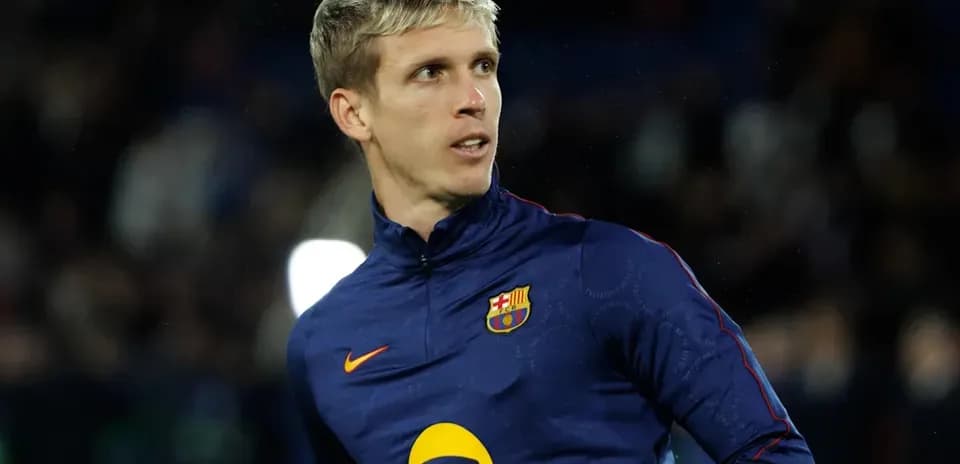 Joueur de Barcelone lors de l'échauffement avant le match