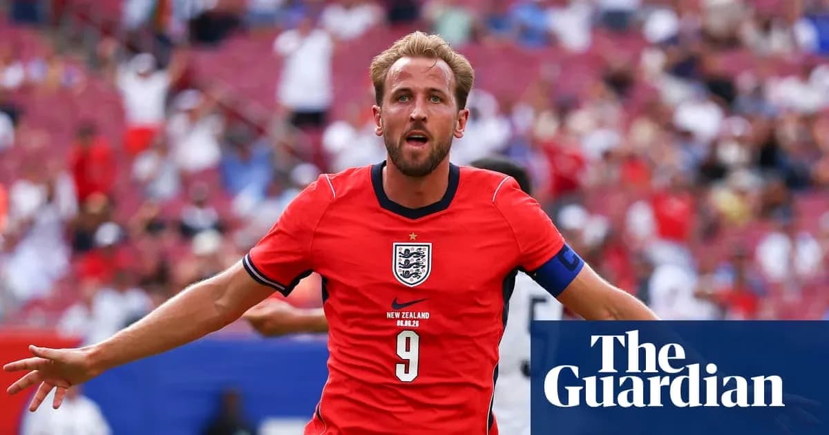 Joueur anglais célébrant un but lors d'un match Joueur anglais célébrant un but lors d'un match
