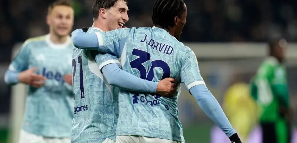 Joueurs de la Juventus célébrant un but