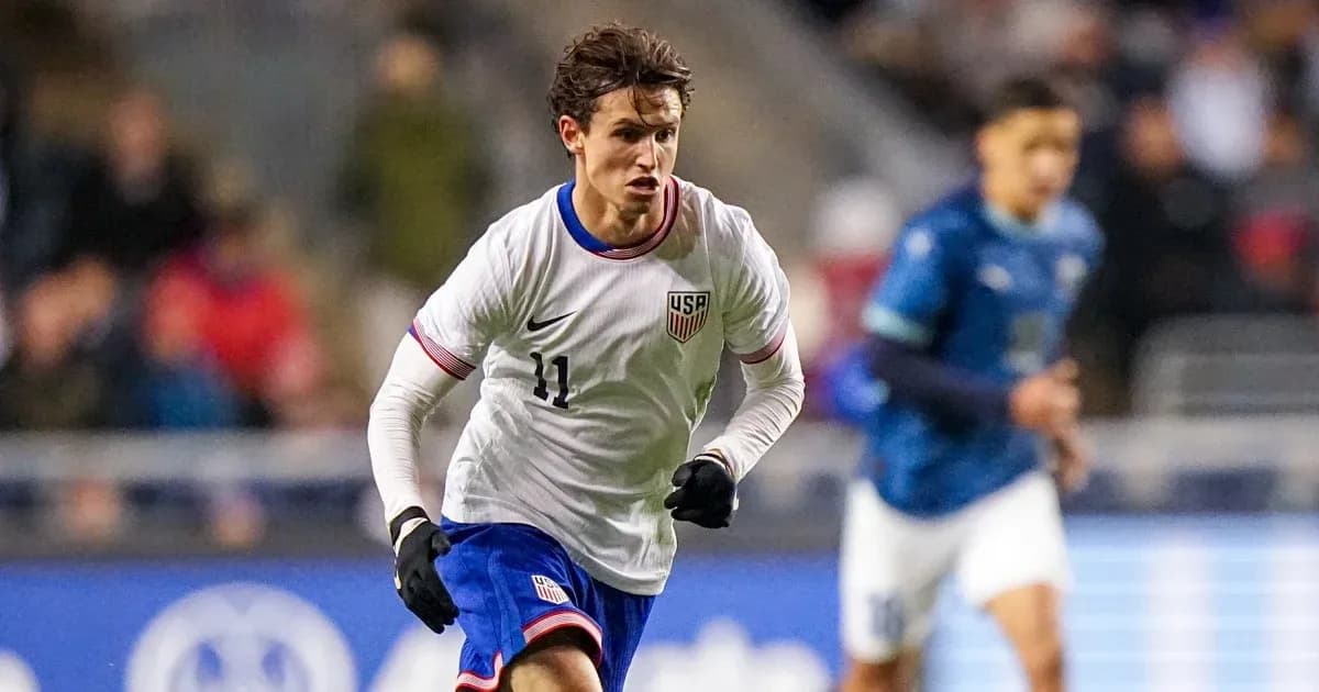 Joueur de l'équipe des États-Unis en pleine action