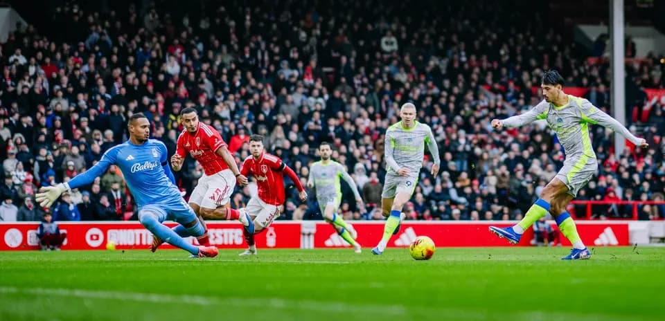 Manchester City concède un nul 2-2 contre Nottingham Forest