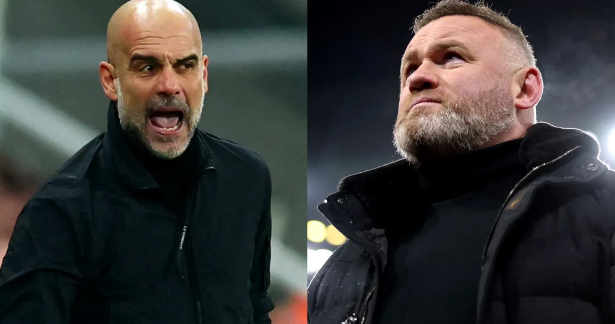 Deux entraîneurs discutant sur le bord du terrain