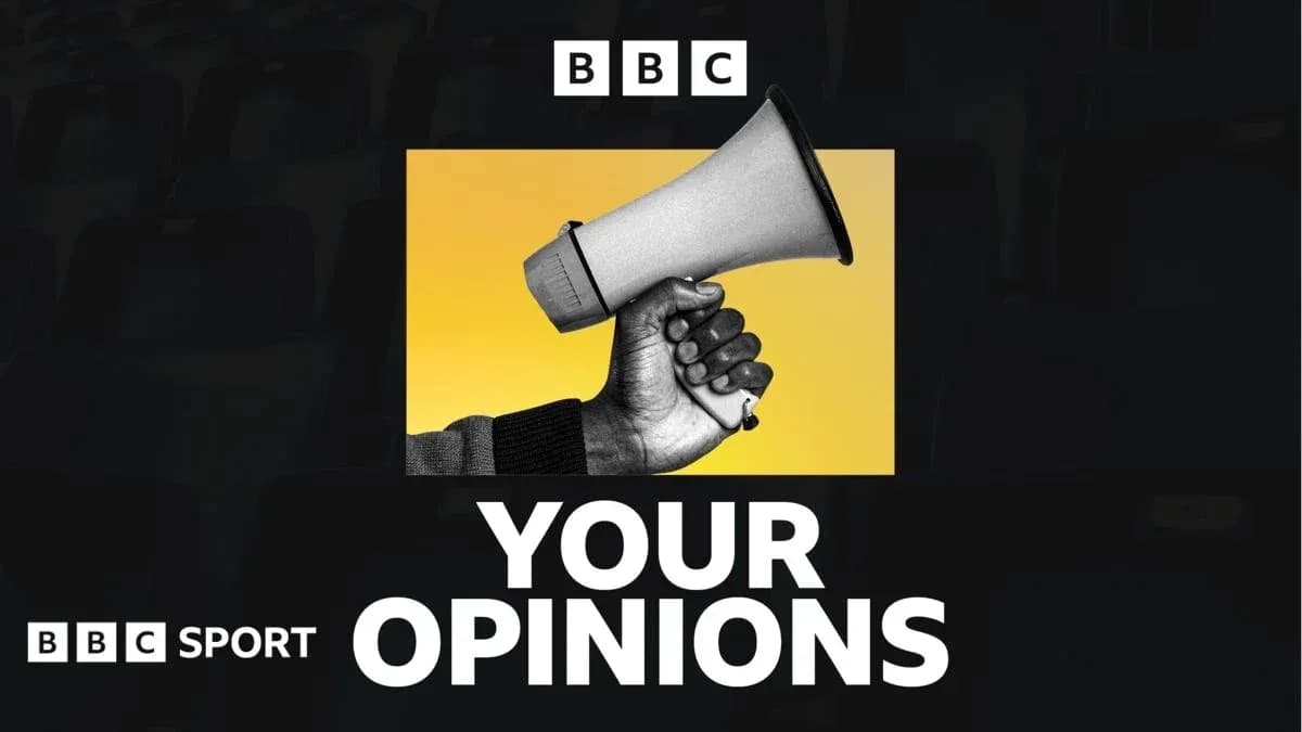 Main image with megaphone and text 'YOUR OPINIONS'