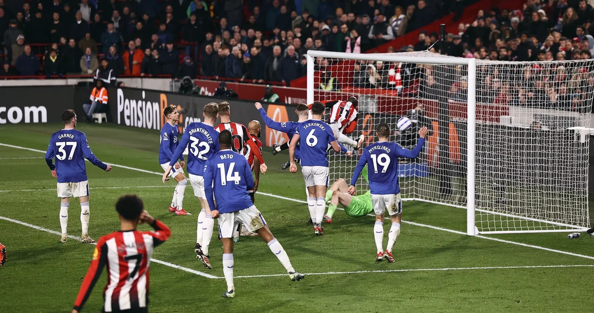 But marqué par Brentford contre Everton
