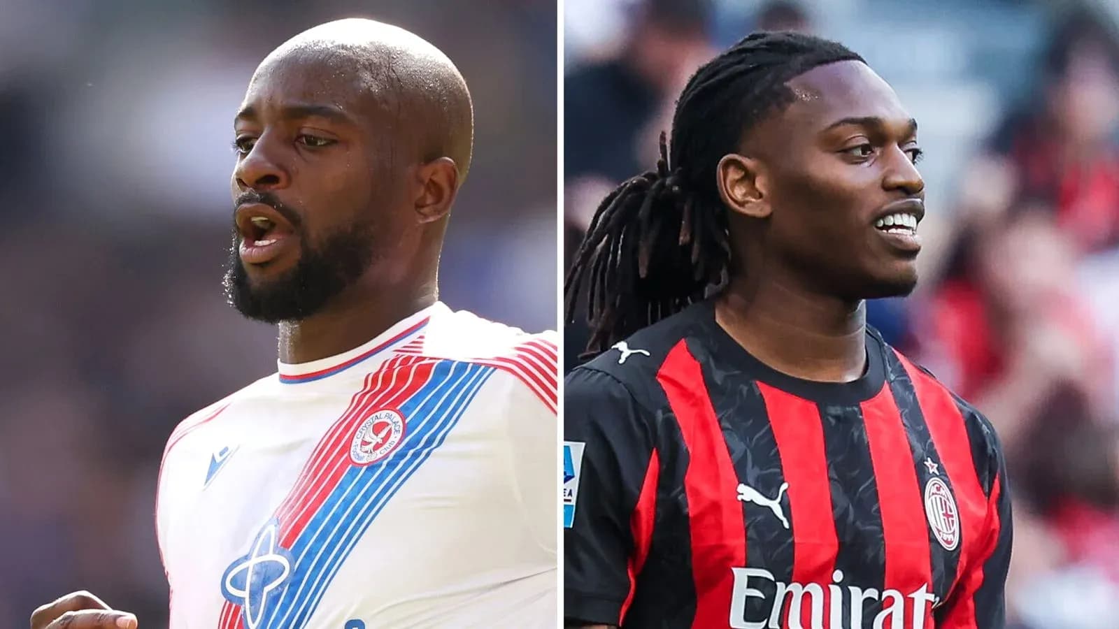 Deux joueurs de football en action sur le terrain