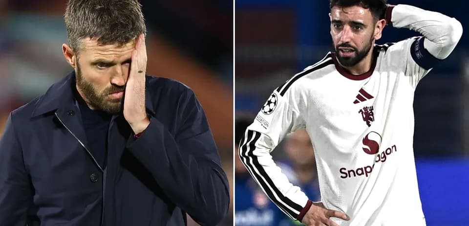 Entraîneur et joueur visiblement préoccupés pendant un match