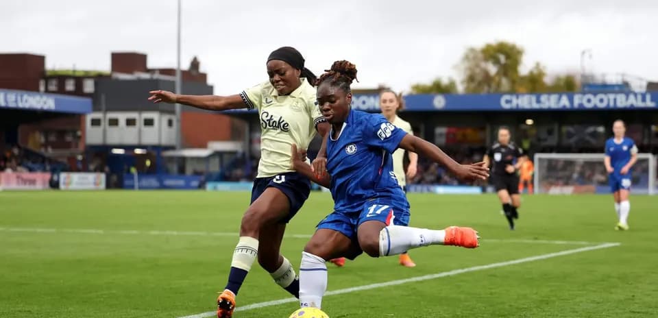 Deux joueuses en action lors d'un match