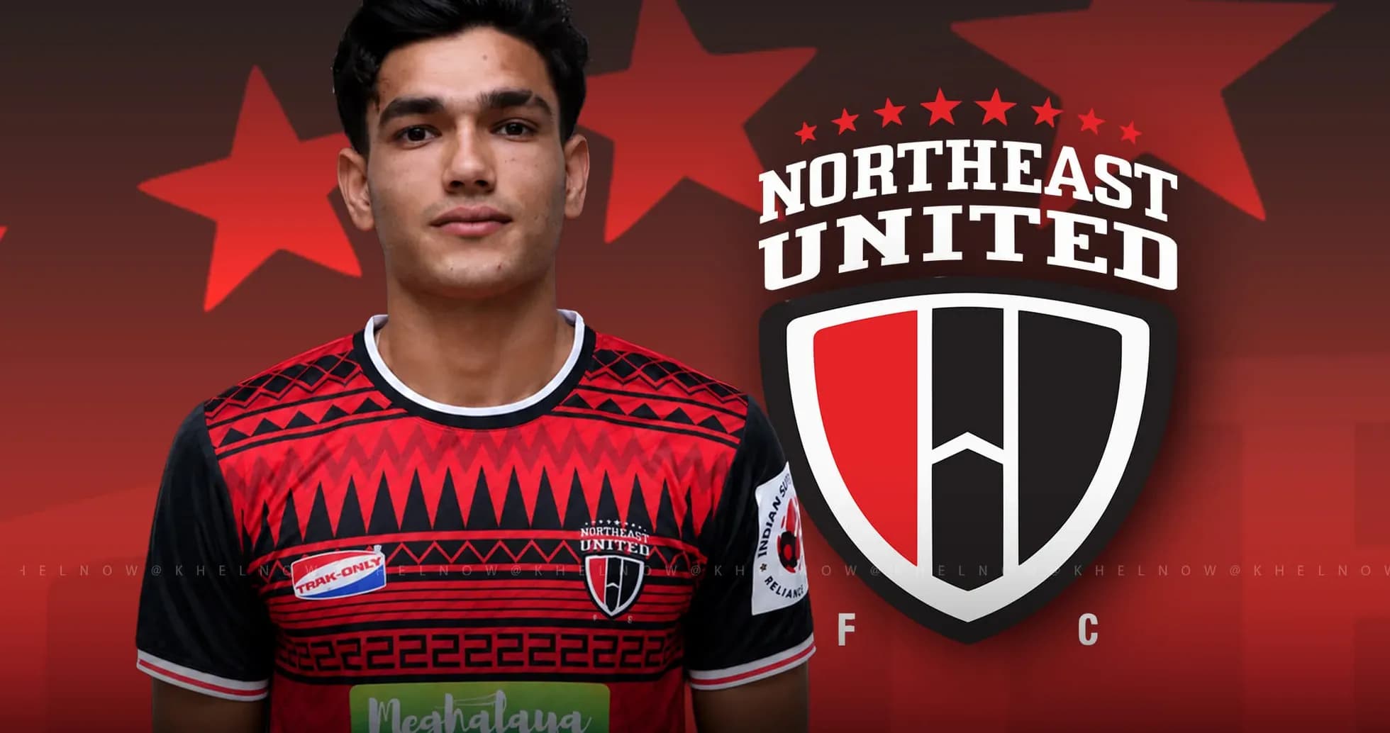 Joueur portant le maillot de Northeast United FC