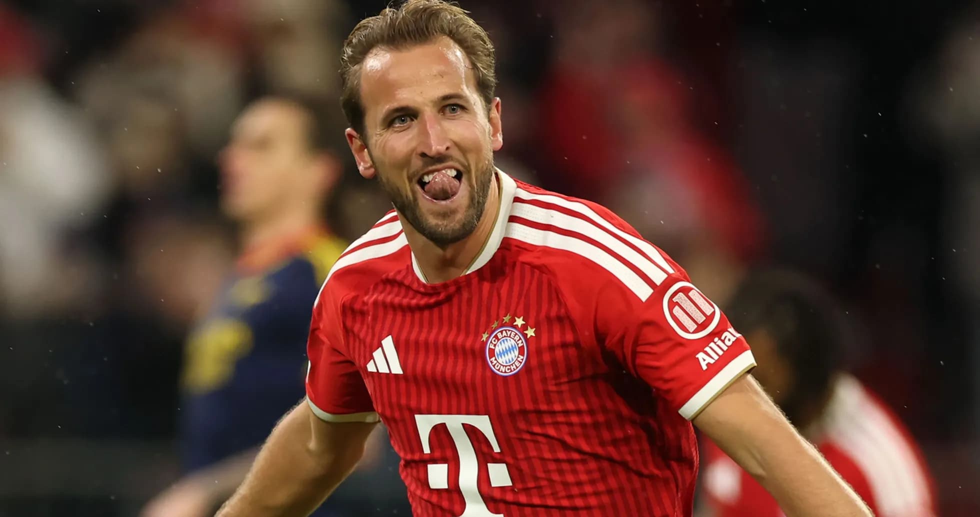Joueur de Bayern Munich célébrant un but