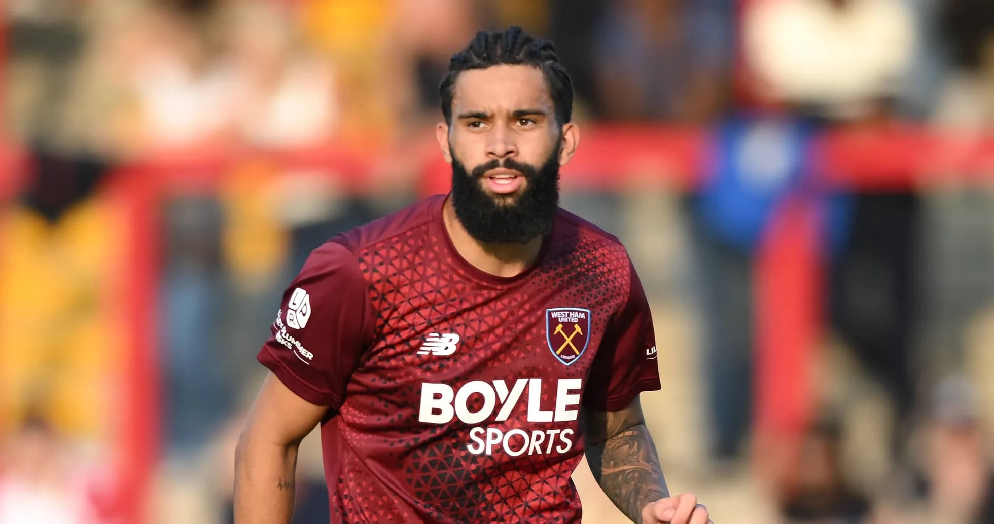 Joueur de West Ham United sur le terrain