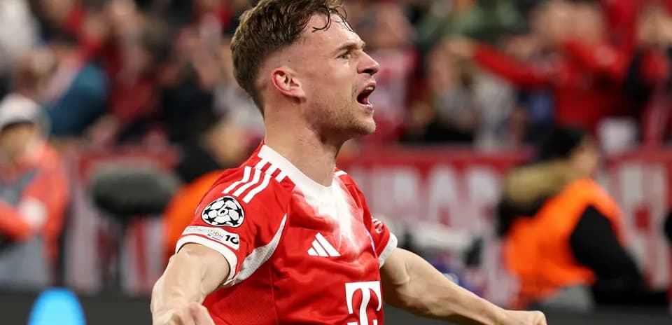 Joueur célébrant un but lors d'un match