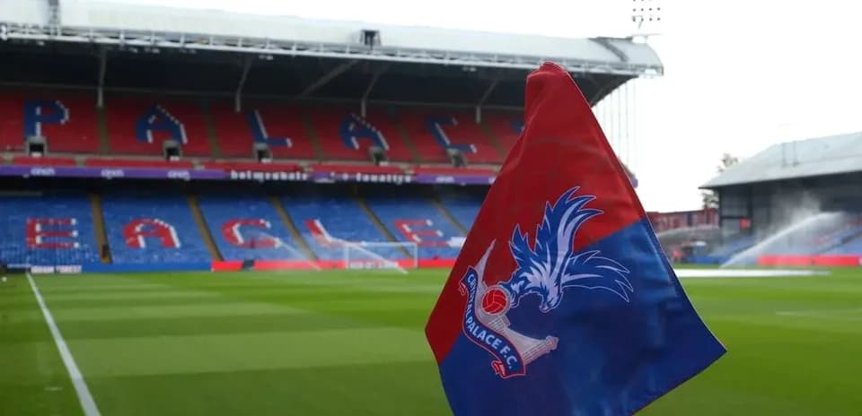 Drapeau de corner au stade de Crystal Palace