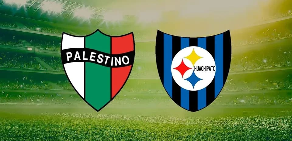 Logos de Palestino et Huachipato