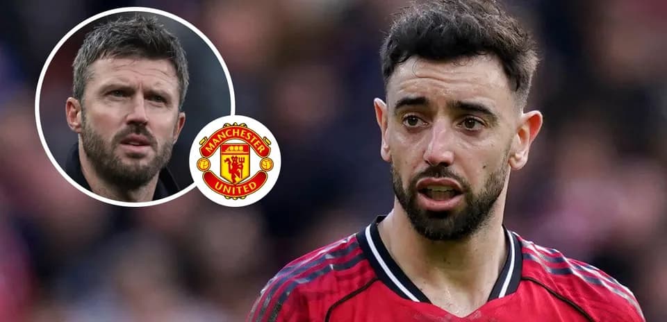 Bruno Fernandes en maillot de Manchester United lors d'un match