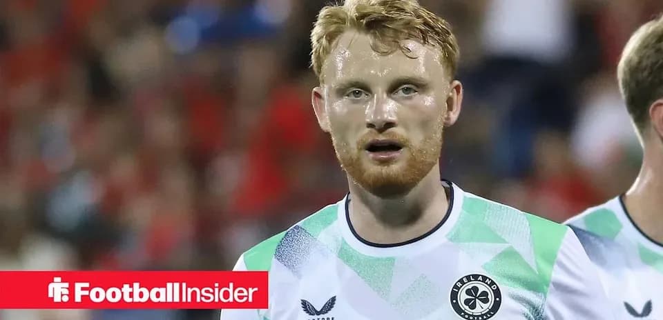 Joueur irlandais en tenue sur le terrain